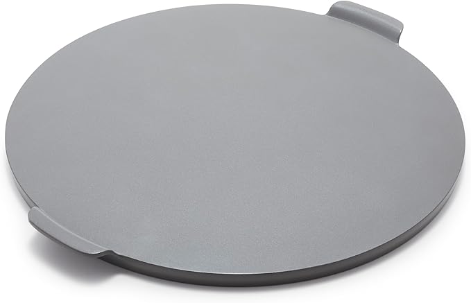 GreenPan Premiere Ovenware Healthy Ceramic Nonstick 16.5" Pizza Pan, PFAS-Free, Warp-Free Bakeware, Durable Quick Heating Baking Tray, Oven & Broiler Safe to 600F, Dishwasher Safe, Gray