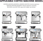 Possiave 12-Pack Charcoal Water Filters Compatible with Breville BWF100 Machines, Breville Espresso Machine Water Filter Replacement