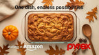 Pyrex 234 4qt Basics Glass 3.79L Baking Dish - Made in the USA