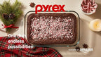 Pyrex 234 4qt Basics Glass 3.79L Baking Dish - Made in the USA