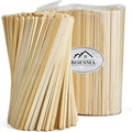 Bamboo Coffee Stirrers, 500 Count of Disposable Coffee Stir Sticks - Stir Sticks For Coffee Bar 5.5 Inch, Stir Sticks with Smooth End, Coffee Stirs for Coffee, Cocktail, Hot Drinks