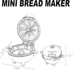 Mini Pancake Maker - Non-Stick Countertop Cake Pop Maker for Breakfast, Lunch & Snacks - Quick, Easy & Versatile Mini Cakes