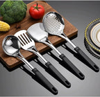 Kitchen Utensils Set，Cooking Utensils Kitchen Tools Gadgets Spoons for Cooking Spatulas Stainless 304 Steel Cooking Utensils Spatulas Spoons 4 Pieces