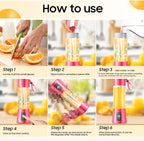 Portable Blender for Smoothies & Shakes - Cordless Personal Size Blender with 6 Blades, 380Ml Juice Cup, Lightweight & Rechargeable, Freshly Squeezed for Picnic/Sports/Office
