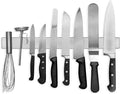 Modern Innovations 18 Inch Stainless Steel Magnetic Knife Bar - Use as Knife Holder, Rack, Strip, Kitchen Utensil and Tool Holder