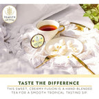 Coconut Rooibos Chai Tea Pods for Keurig - Organic Ginger Tea, Rooibos, Cinnamon, Cardamom, Coconut & Chai by Teavity (12 Tea Pods)