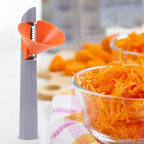 Multifunctional Peeler and Coarse Grater 3-in-1 Cooking Tool with Plastic Handle for Fruit and Vegetable Peeling, Slicing, and Shredding, Suitable for Salad Preparation