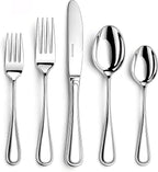 NICE KITCHEN Silverware set for 6,30 Pieces Premium Stainless Steel Silverware set,Mirror Polished Cutlery Set,Flatware Set for 6,Dishwasher Safe,Luster Series