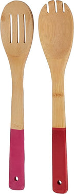 Core Colorful Bamboo Utensils 5-Pieces Set