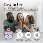 Fun Electric Ice Cream Maker Machine for Kids - Best Countertop Ice Cream Machine for Homemade Soft Serve, Sorbet, Gelato, Frozen Yogurt - Fun Small Personal Dessert Maker for Families, Easy to Clean