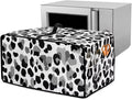 Leopard Print Toaster Oven Dust Cover, Heat-Resistant Case for Toaster Oven, Heavy Duty Washable Dust Cover Fit Most Small Appliance, (Medium-16.1*19.71*10 inches)