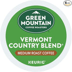 Green Mountain Coffee Roasters Vermont Country Blend Keurig Single-Serve K-Cup Pods, Medium Roast Coffee, 72 Count (6 Packs of 12)