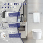 Paper Towel Holder, Self Adhesive or Drilling Paper Towel Holder Under Cabinet, Stainless Steel Silver Paper Towel Holders Wall Mount for Kitchen, Bathroom, Sink, Pantry, Fridge