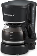 Elite Gourmet EHC-5055 Automatic 5-Cup Brew & Drip Coffee Maker with Pause N Serve Reusable Filter,On/Off Switch,Water Level Indicator,(Pack of 8)