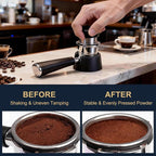 Portafilter Holder for Ninja Luxe Cafe Pro Es601 & Es701, Tamper Base Compatible Ninja Espresso Machine (Black)