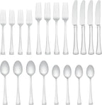 Lenox 899224 Portola Mirror 20-Piece Flatware Set, Service For 4
