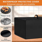 Heavy Duty Oven Cover for Breville BOV845BSS/BOV860BSS Smart Oven Pro, 15.56"D x 18.52"W x 10.64"H, 600D Heat-Resistant Oxford w/Aluminum Foil, Waterproof Oil-Proof Countertop Oven Protector