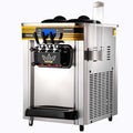 VEVOR Commercial Ice Cream Maker, 22-30L/H Yield, Countertop Soft Serve Machine with 2x6L Hopper 2L Cylinder LCD Panel Puffing Shortage Alarm, Frozen Yogurt Maker for Restaurant Snack Bar