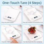 Digital Shipping Scale,Stainless Steel Panel, Accurate Portable Postal Scale for Packages, Small Business,Kitchen, Food, Handmade, Liquids, and Boutique (Red Battery(5kg/1g))
