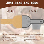 PLAPITATE Parchment Bread Sling for Dutch Oven, Non-Stick Unbleached Bread Baking Mat, 50 Pcs Disposable Bread Sling for Sourdough Tools ＆ Accessories (Oval)