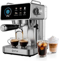 Touchscreen Espresso Machines with Timer 20 Bar Expresso Coffee Machines Professional Stainless Steel Coffee Maker with 51oz Water Tank for Latte Americano, Cappuccino Machine for Home Office