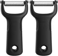 OXO 0719812003665 Good Grips Julienne Peeler, one Size, Multi (Pack of 2)
