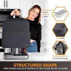 Bartesian Dust Cover - Bartesian Cover for Cocktail Machine - Compatible with Premium, Professional, Duet - Black