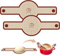 Silicone Bread Sling for Dutch Oven, 2 PCS Non-Stick & Easy Clean Reusable Silicone Baking Mat with Long Handles, Easy to Transfer Sourdough Bread