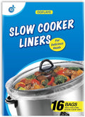Slow Cooker Liners Small Size Pot Liners Disposable Cooking Bags Fit 1QT to 3QT Suitable for Slow Cooker and Oval & Round Pot (16)