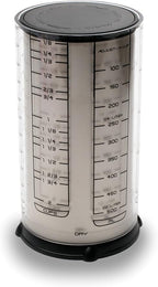 KitchenArt Professional Series 2 Cup Adjust-A-Cup, Champagne Satin, Adjustable, 1/8 to 2-Cup