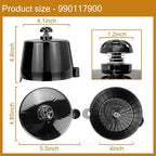 HASMX 990117900 Coffee Maker Brew Basket Replacement for Hamilton Beach 2-Way Coffeemaker Models 49980 49980A 49980Z 49983 49983S (1-Pack)