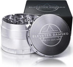 2.5-inch Premium Stainless Steel Culinary Herb & Spice Grinder Mill for Kitchen Use