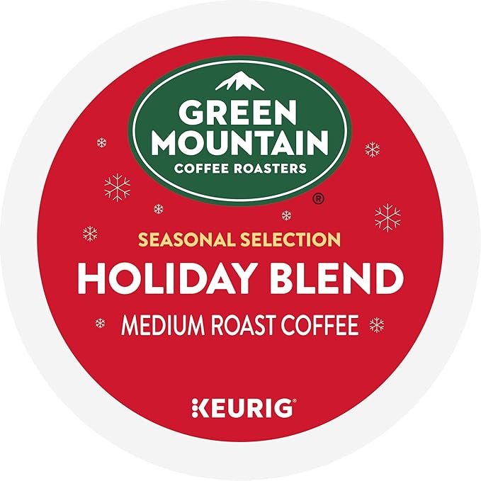 Green Mountain Coffee Roasters, Holiday Blend Coffee, Keurig Single Serve K-Cup Pods, 60 count