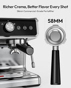 EUHOMY Espresso Machine with Grinder, 20 Bar Professional Espresso Coffee Maker for Home,with Milk Frother for Latte, Cappuccino & Barista-Style