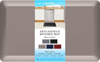 4/5 Inch Thick Kitchen Mats for Floor, StepRite Kitchen Rug for Standing Desk, Non-Slip, Thicker, Stain & Water Resistant, Comfort Anti Fatigue Floor Mat for Home, Kitchen, Office - Khaki,32 * 20''