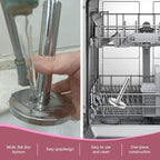 Meat Tenderizer Hammer, Meat Pounder Tenderizer Meat Pounder Flattener Kitchen Mallet Stainless Steel Meat Loosening Hammer Multifunctional Thickened and Weighted Chicken Tenderizer