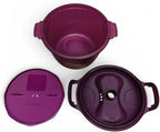 Tupperware Microwave Rice Cooker Purple Large 3L or 12 cup