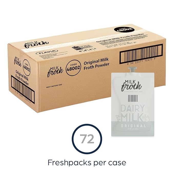 Mars Flavia Alterra Real Milk Froth, Original, 72 Count (Formerly Fabulous Froth)(Packaging may be vary)