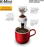 Keurig K-Mini Coffee Maker, Certified Refurbished, Oasis (Renewed)