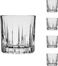 Ocean by Anchor Hocking Traze Present Rocks Glasses (4-Pieces), 12-ounce, Dishwasher Safe