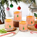 LemonRoad 4 Pcs Easter Icon Juice Glasses 12 oz Easter Stemless Wine Glasses Carrot Double Old Fashion Drinking Cups for Spring Holiday Drinks Party Supplies Gifts