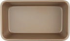 Cuisinart 9-Inch Chef's Classic Nonstick Bakeware Loaf Pan, Champagne (Pack of 2)