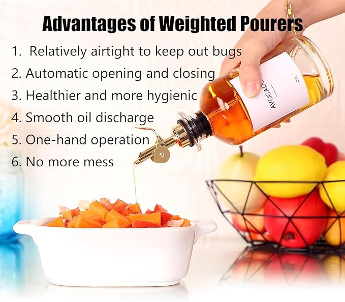 Pafusen Pafuen Auto Liquor Pour Spout (4, Gold)