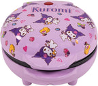 Uncanny Brands Hello Kitty Kuromi Mini Waffle Maker - Cook With Your Favorite Bunny Character