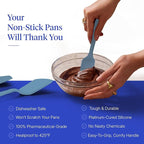 GIR: Get It Right 5-Piece Silicone Ultimate Kitchen utensils set - Ladle, Spatula, Flip, Spoon & Spoonula - Non toxic cooking utensils for Nonstick Cookware, Cooking and Baking - Slate
