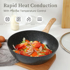 16PCS Pots and Pans Set Non Stick Cookware Set Nonstick with Cooking Set