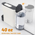 Mini Espresso Pod Machine Compatible with Nespresso Original Pods, 20 Bar Capsule Coffee Maker with 40 oz Removable Water Tank,Programmable Espresso Machine with Espresso and Lungo Modes