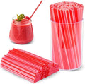 600 Pcs Coffee Stirrers Stir Sticks Set - Acrylic Stir Stick Holder Cocktail Bar Straws Drink Stirrers for Coffee Whiskey Disposable Drinking Straws Party Supplies(Red, Pink, Rose Red)