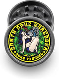 Santa Cruz Shredder Born to Shred Grinder for Herbs Knurled Top for Stronger Grip 2-Piece Medium 2.2
