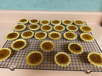Egg Tart Molds 12PCS Tart Pan 2.6inch, Mini Carbon Steel Non Stick Tart Pans, Tart Molds For Baking (2.6 inch)